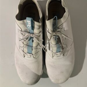 Timberland PRO White and Light Blue Sneakers